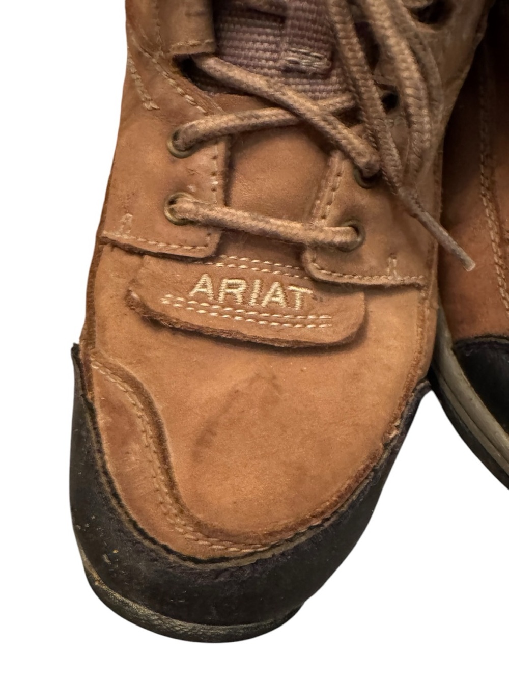 Ariat Terrain ATS Women’s Hiking Boot 6.5B Tan Brown Leather - Picture 6 of 16